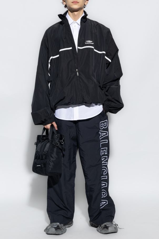 Balenciaga grey tracksuit hotsell